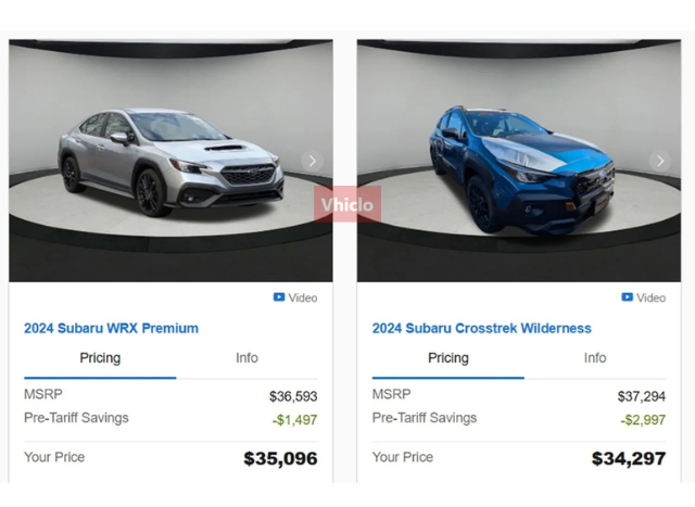 Subaru Discounts