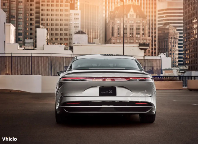 2025 Lucid Air Back View