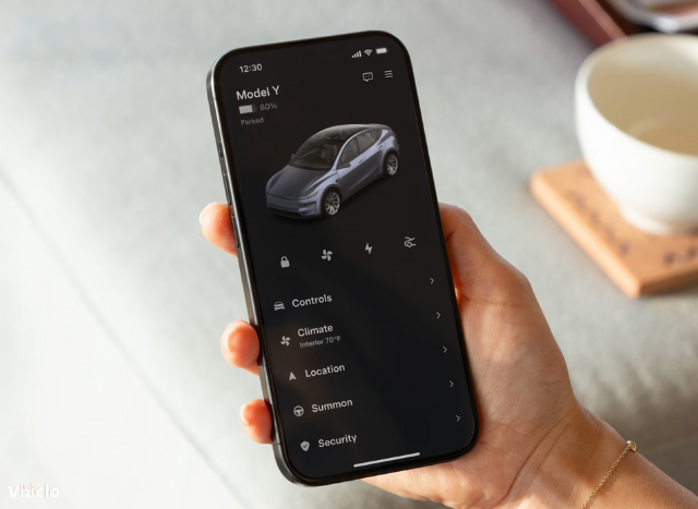 2026 Tesla Model Y Mobile App