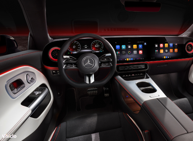 All-Electric Mercedes-Benz CLA Interior