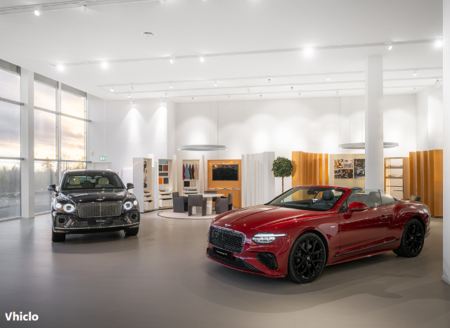 Bentley Stockholm Showroom