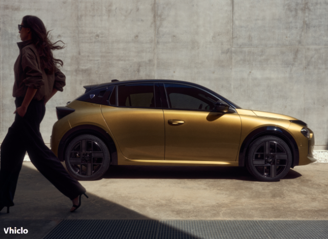 New Lancia Ypsilon Yellow Color