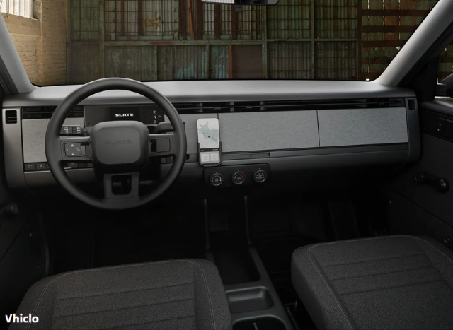 Slate Truck Interior