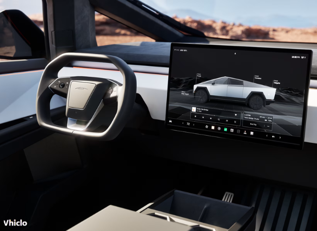 Tesla Cybertruck Driver