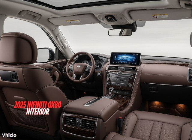 2025 Infiniti QX80 Interior