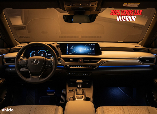 2025 Lexus LBX Interior