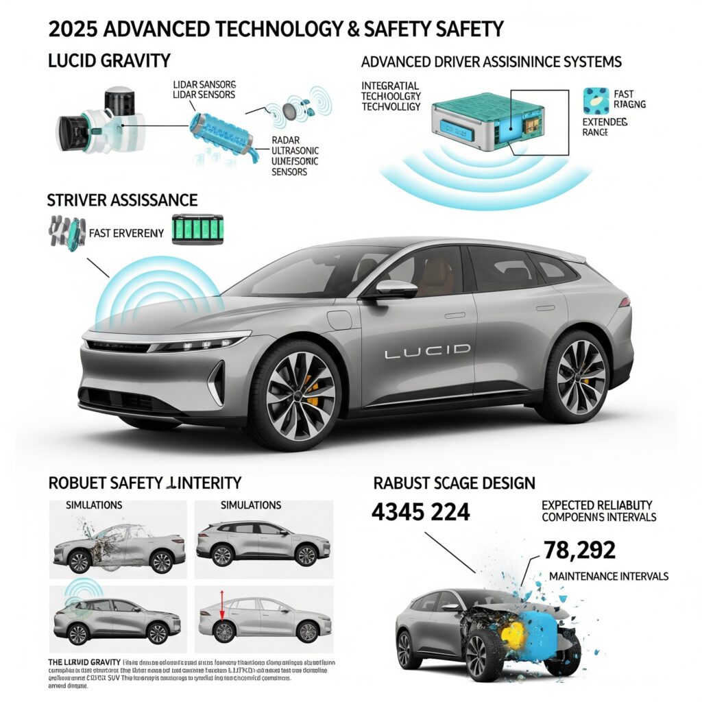 2025 Lucid Gravity SUV Technology