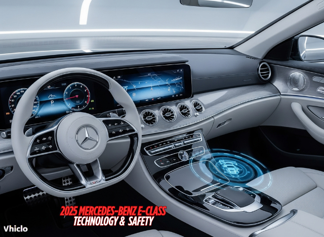 2025 Mercedes-Benz E-Class technology, safety