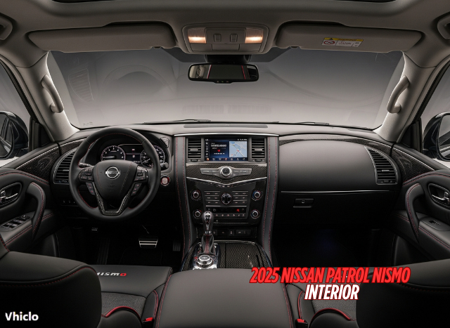 2025 Nissan Patrol NISMO Interior